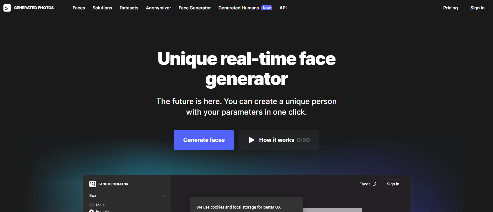 face generator