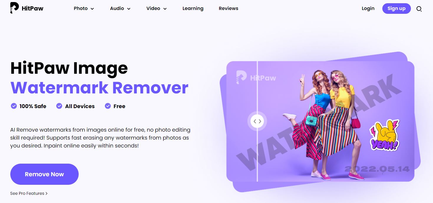 hitpaw online watermark remover