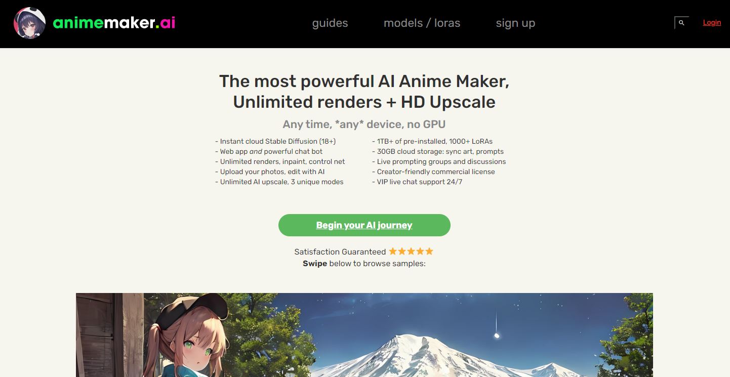 AI Anime Maker