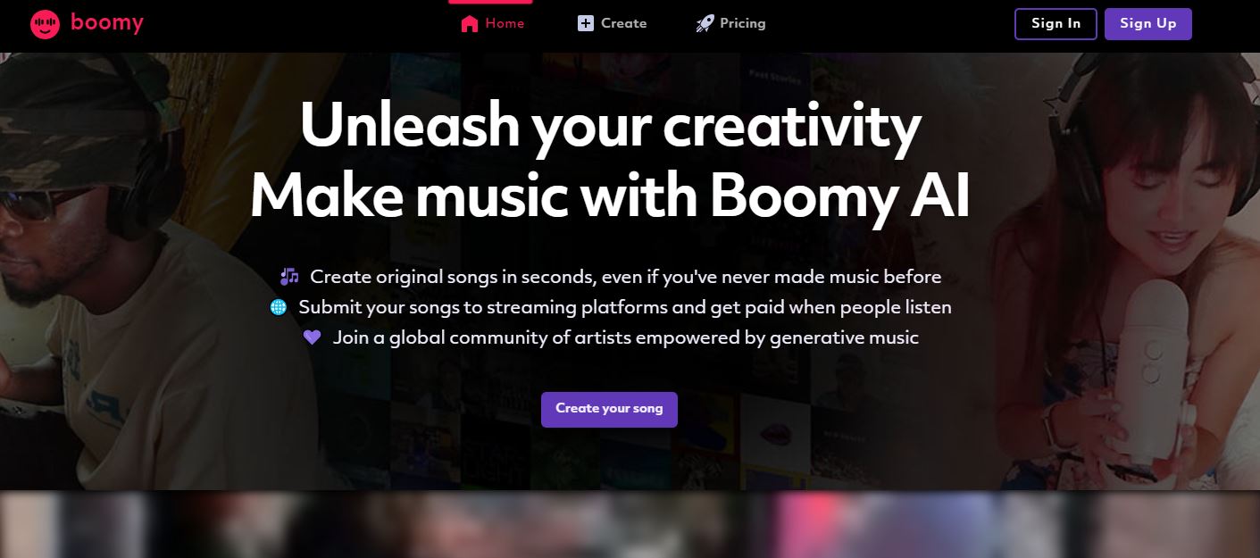 Boomy - Make Generative Music