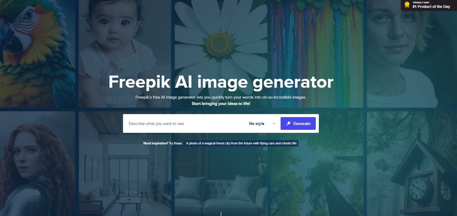 Freepik's AI Image Generator