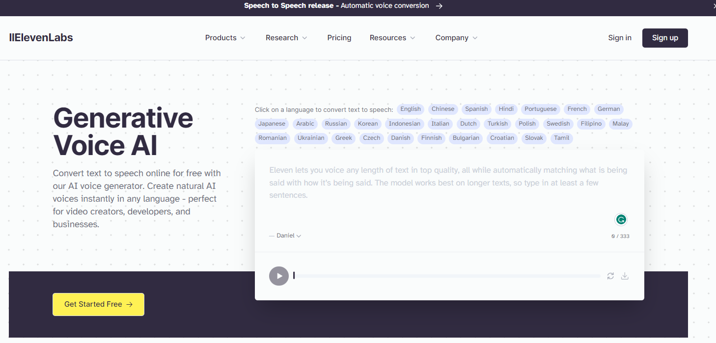 Elevate Your Content with ElevenLabs.io: A Comprehensive Review